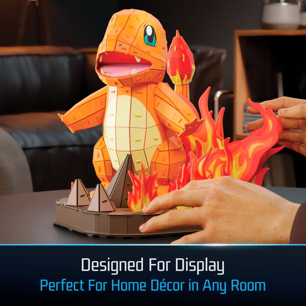 4D Pokemon Charmander 3D Puzzle Fourth Alternate Image