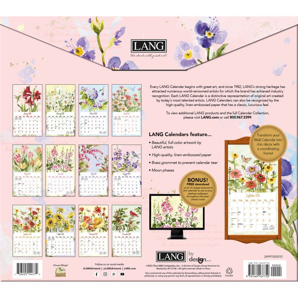 Eden 2026 Wall Calendar by Susan Winget_ALT2