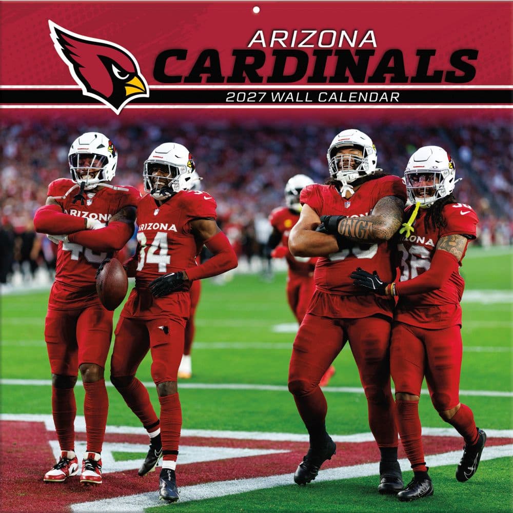 NFL Arizona Cardinals 2027 Wall Calendar