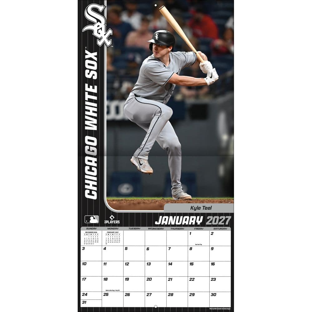 MLB Chicago White Sox 2027 Wall Calendar Third Alternate Image