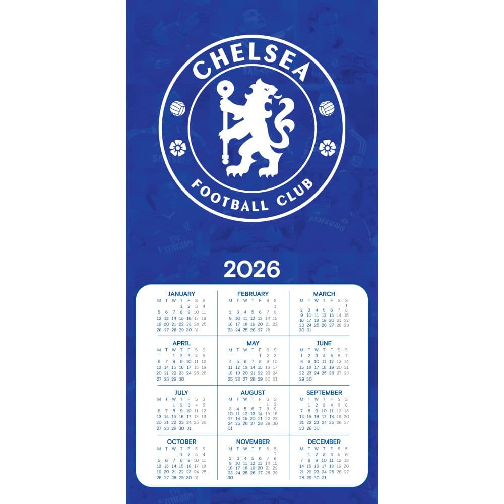 Chelsea Legends 2026 Wall Calendar Fourth Alternate Image