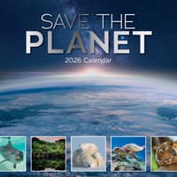 image Save the Planet 2026 Wall Calendar Main Image