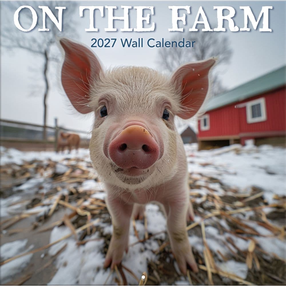 image On The Farm 2027 Wall Calendar