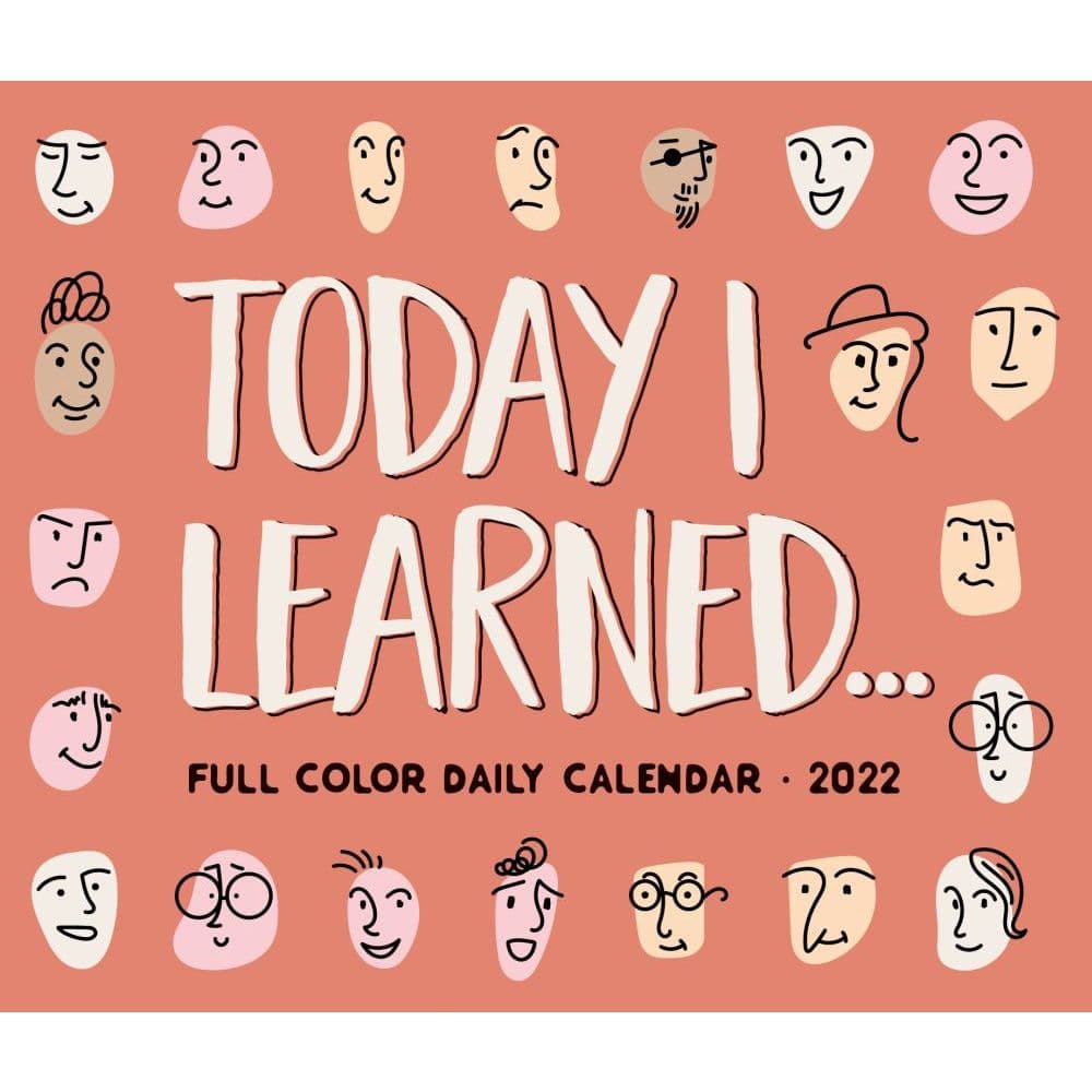 Today I Learned 2022 Desk Calendar