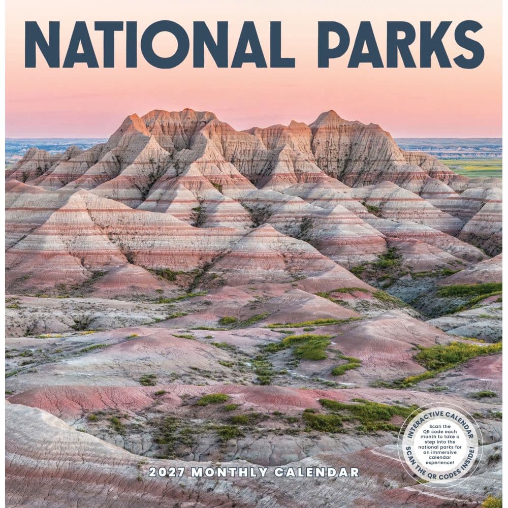 National Parks 2027 Wall Calendar Main Product Image