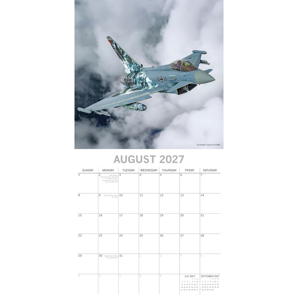 Warbirds 2027 Wall Calendar Second Alternate Image