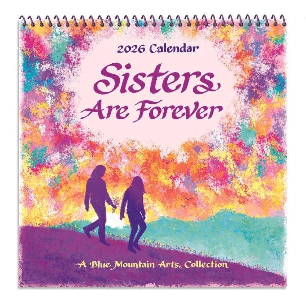 Sisters Are Forever 2026 Mini Wall Calendar Main Product Image