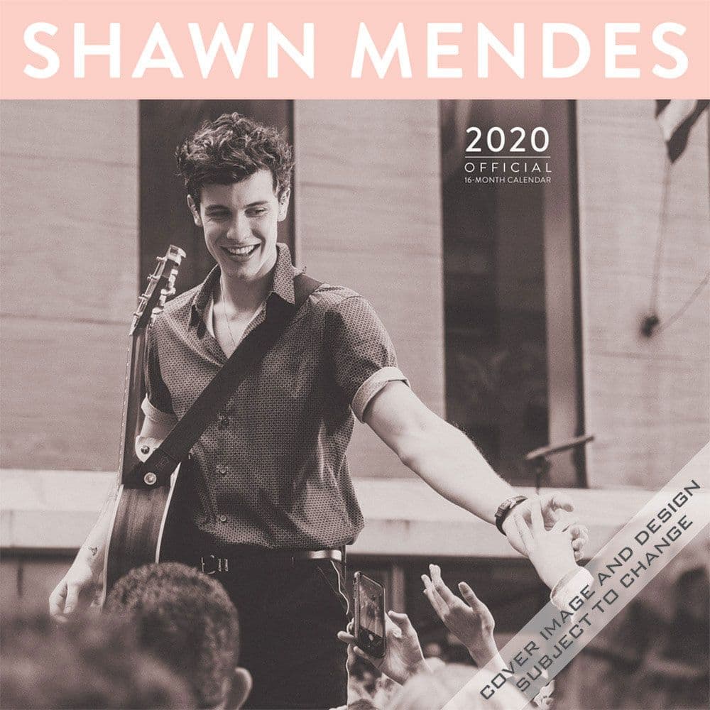 Wall Calendars Shawn Mendes 2 2021 Calendar A3 Office Products