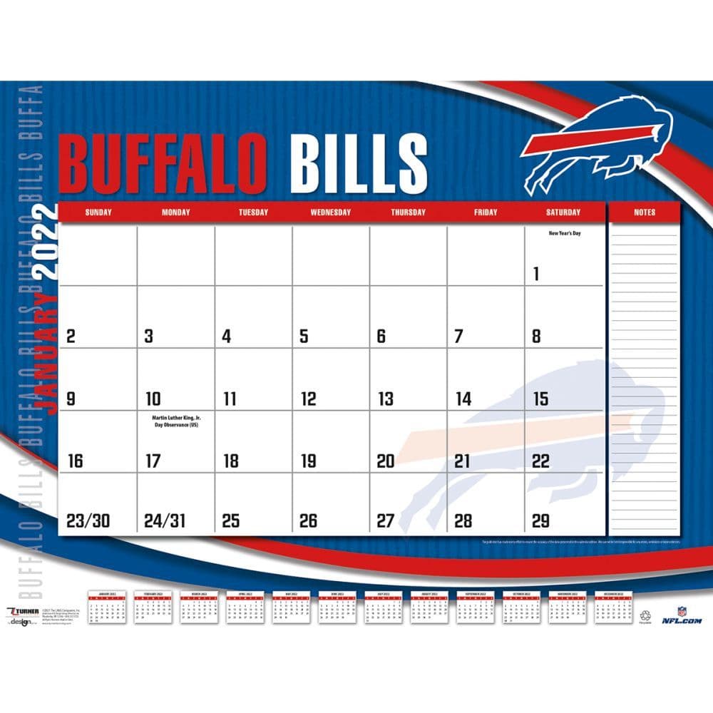 NFL Football 2022 Calendars