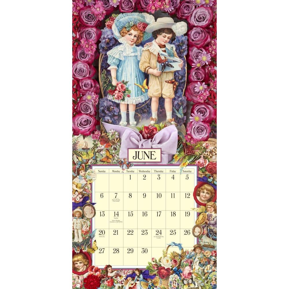 Victoriana Wall Calendar