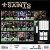 image NFL New Orleans Saints 2025 Wall Calendar