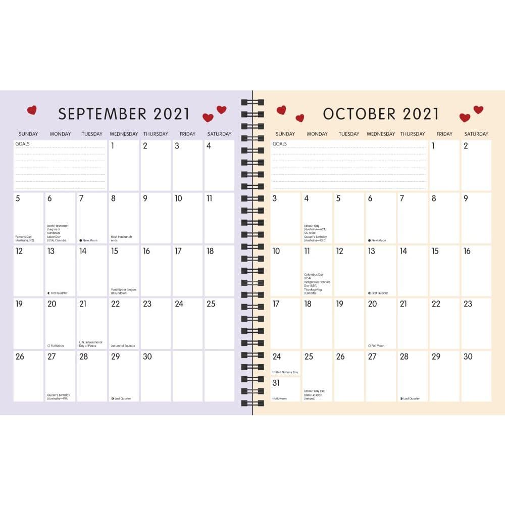 Catana Comics Little Moments Of Love 2022 Planner - Calendars.com