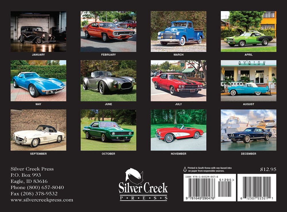 Classic Cars 2023 Wall Calendar - Calendars.com