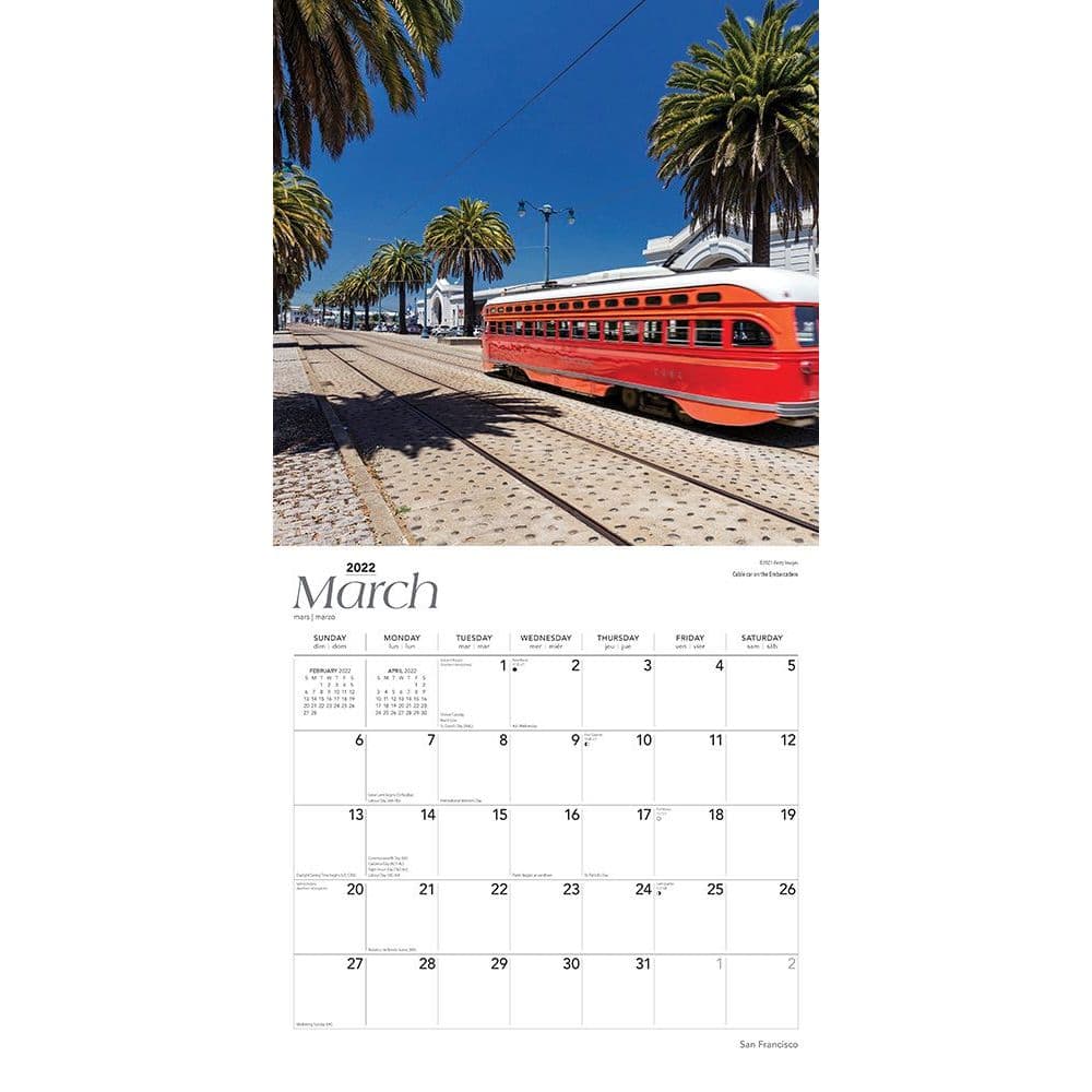 San Francisco 2022 Wall Calendar - Calendars.com