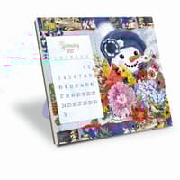 image Garden Botanicals Postcard 2027 Desk Calendar by Barbara Anderson