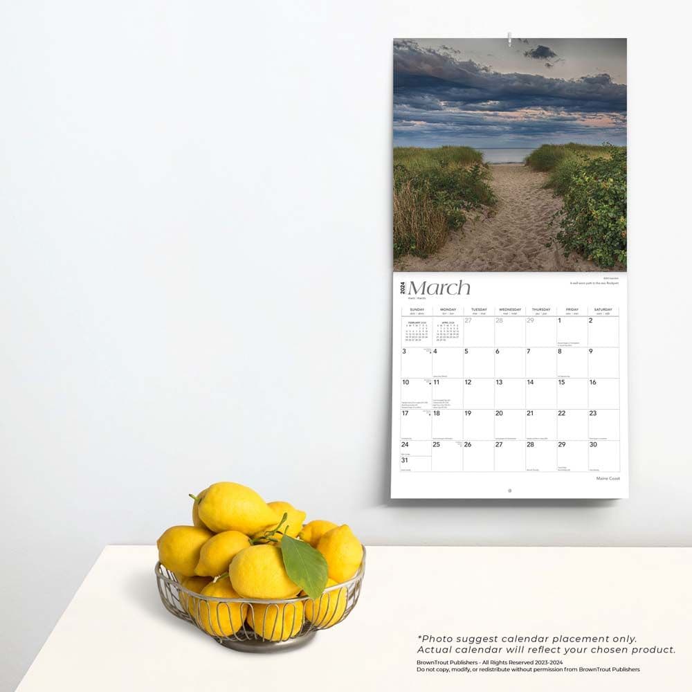 Maine Coast 2024 Wall Calendar