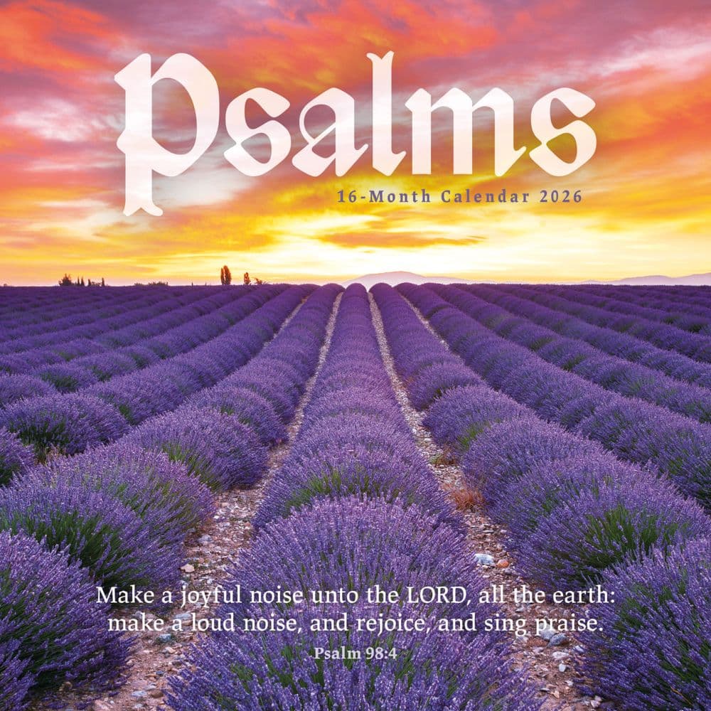 Psalms Special Value 2026 Mini Wall Calendar  Main Image