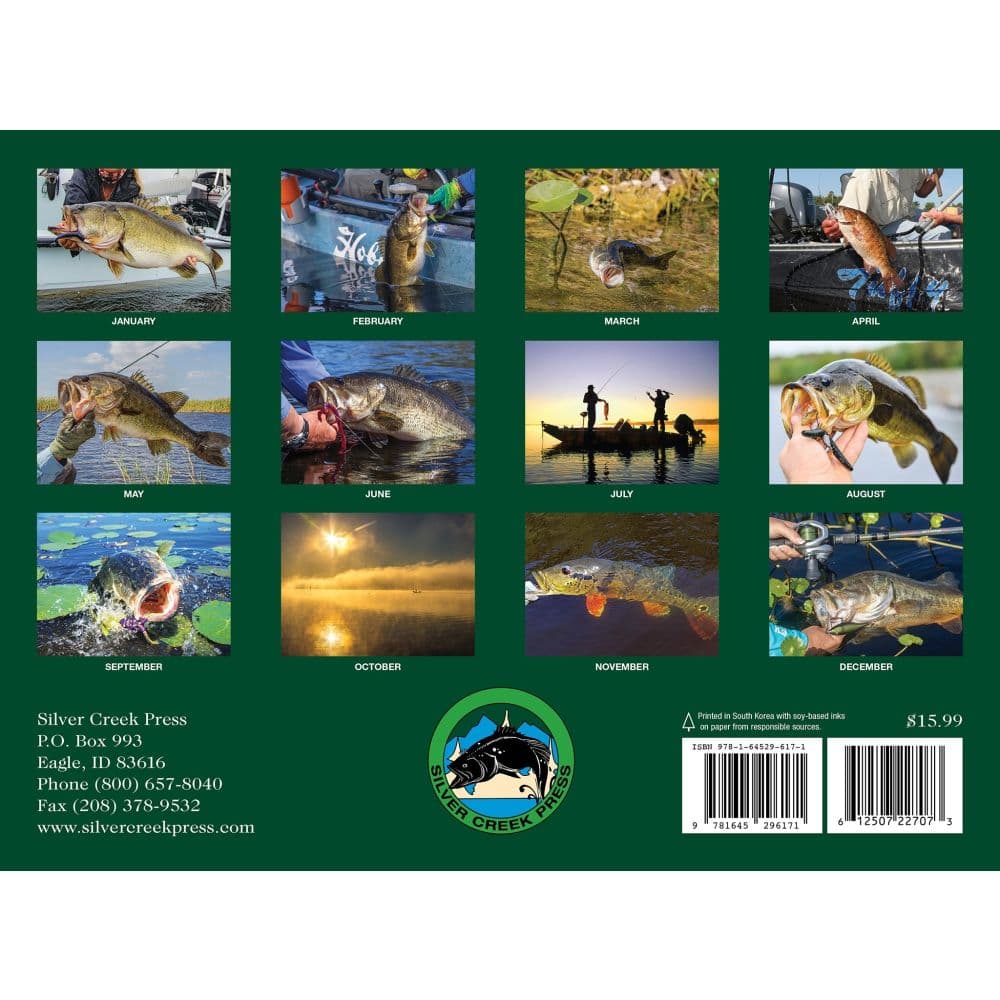 Bass 2027 Wall Calendar First Alternate Image