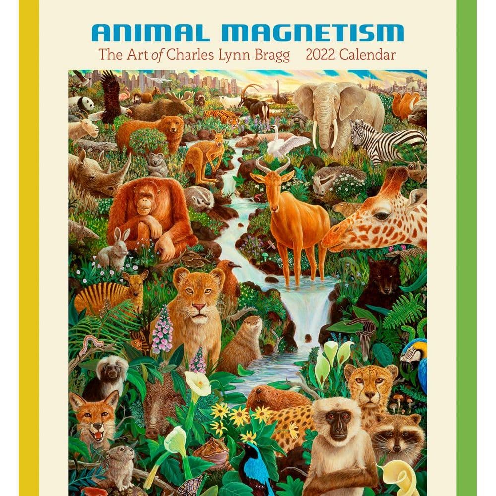 Bragg Animal Magnetism 2022 Wall Calendar