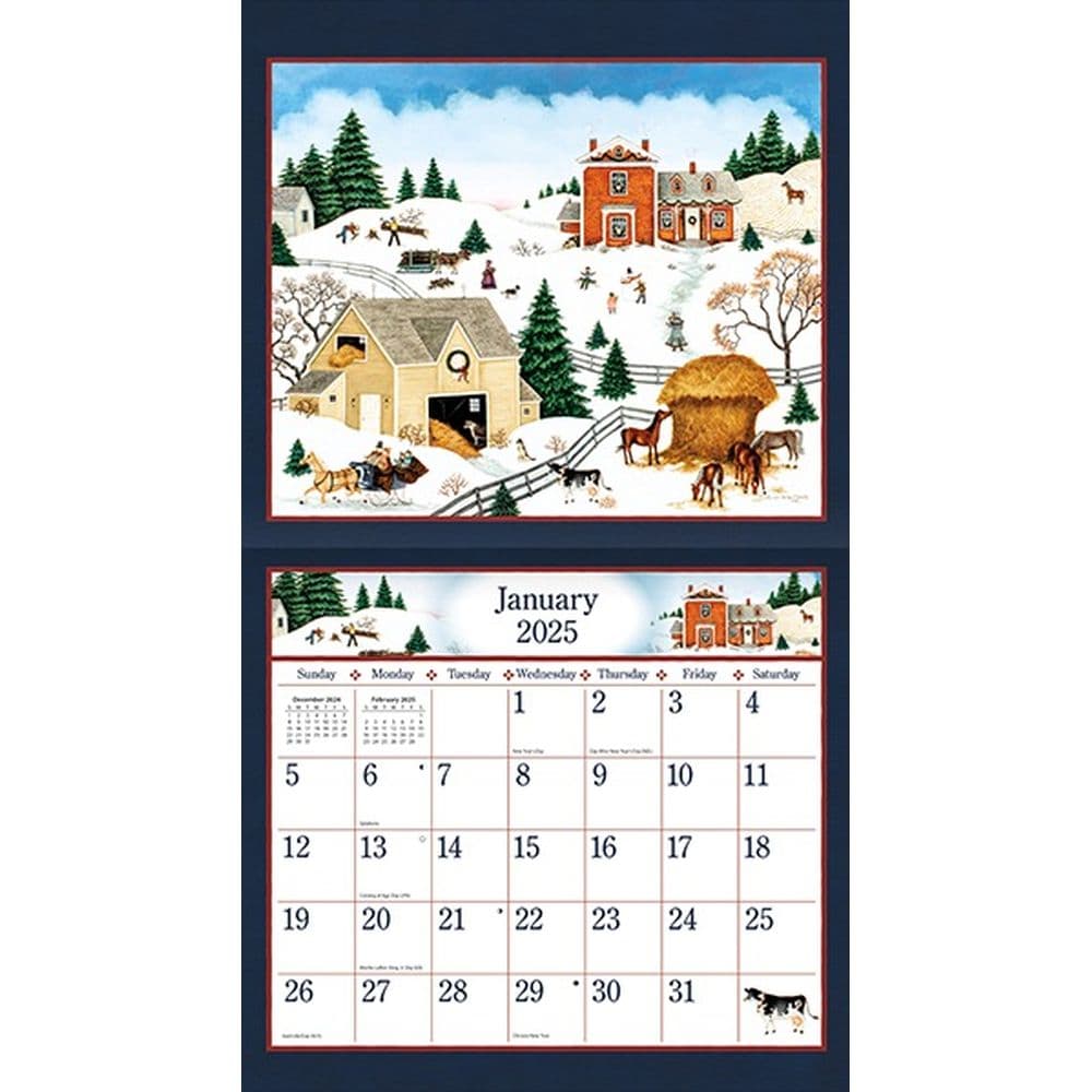 Linda Nelson Stocks 2025 Wall Calendar Second Alternate Image width=&quot;1000&quot; height=&quot;1000&quot;