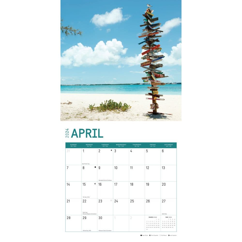 Bahamas 2024 Wall Calendar