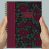 image Victorian Blooms 2025 Weekly Planner in hand