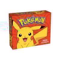 image Pokemon 2026 Desk Calendar Main Image