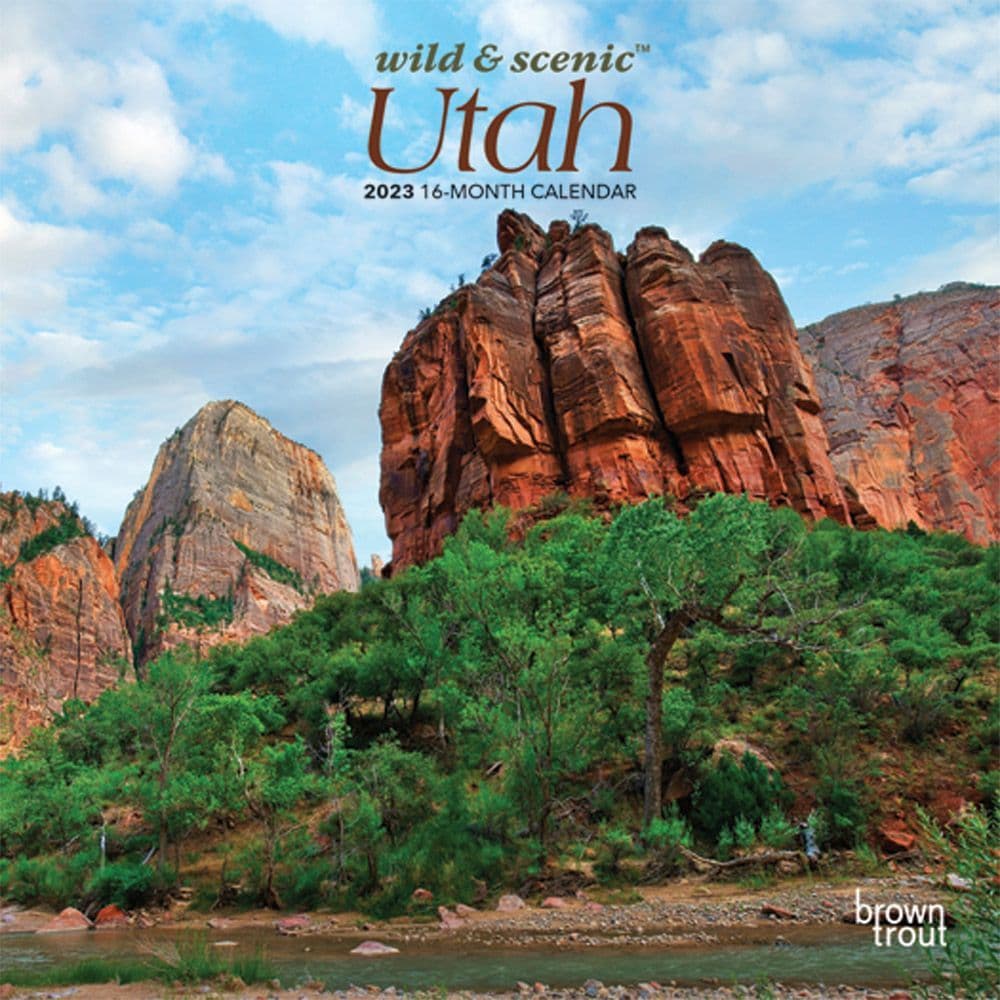 Ut 2023 Calendar Utah Wild And Scenic 2023 Mini Wall Calendar - Calendars.com