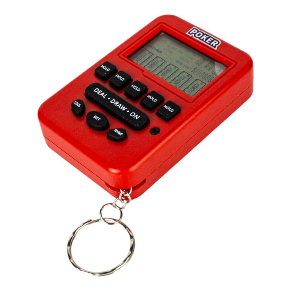Mini Elec Poker Game Keychain Fourth Alternate Image