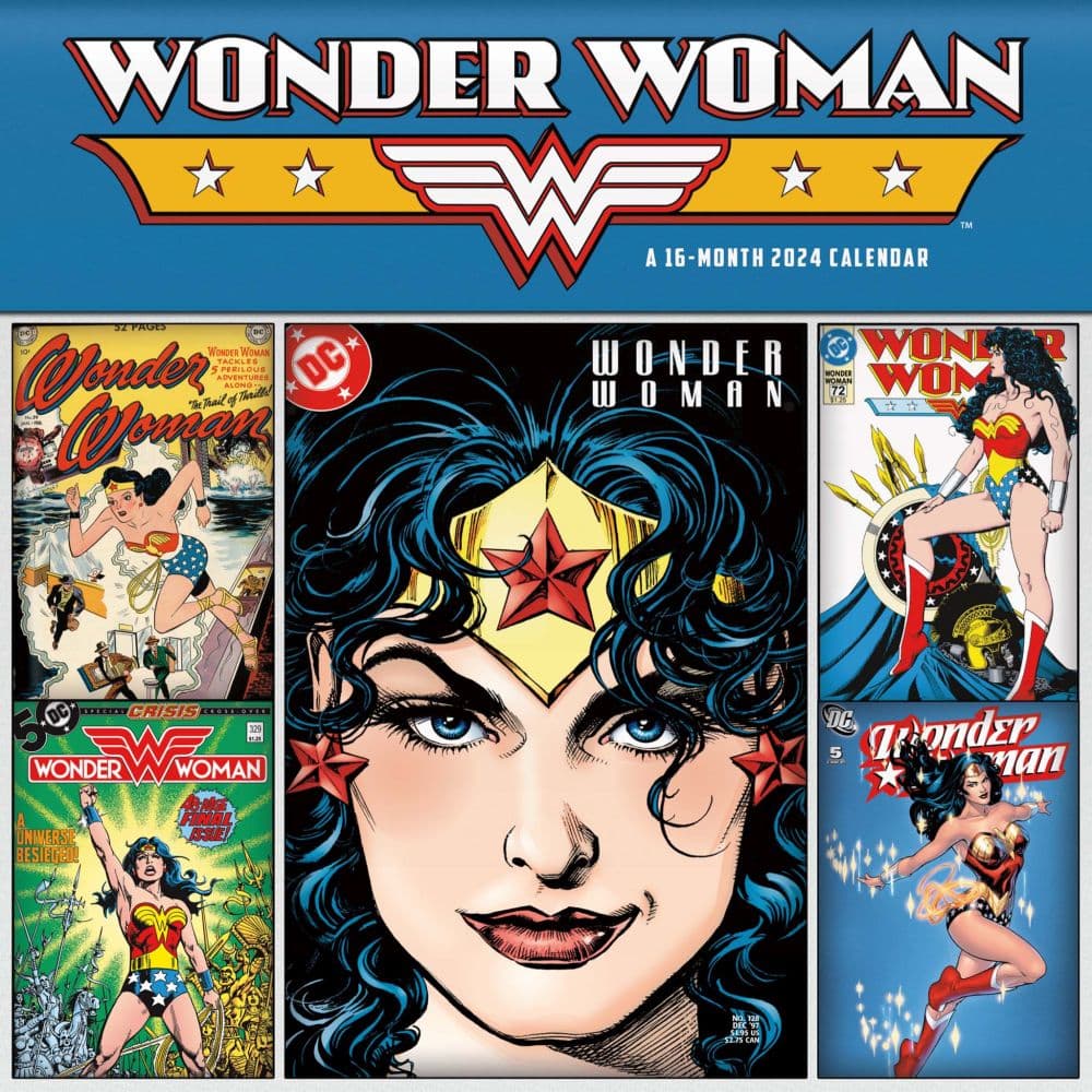 Wonder Woman 1984 2024 Wall Calendar Main Image