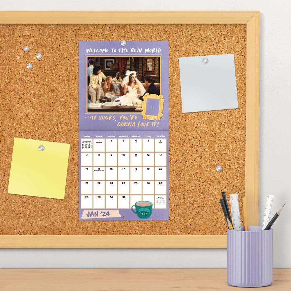 Friends 2024 Mini Wall Calendar Alternate Image 5