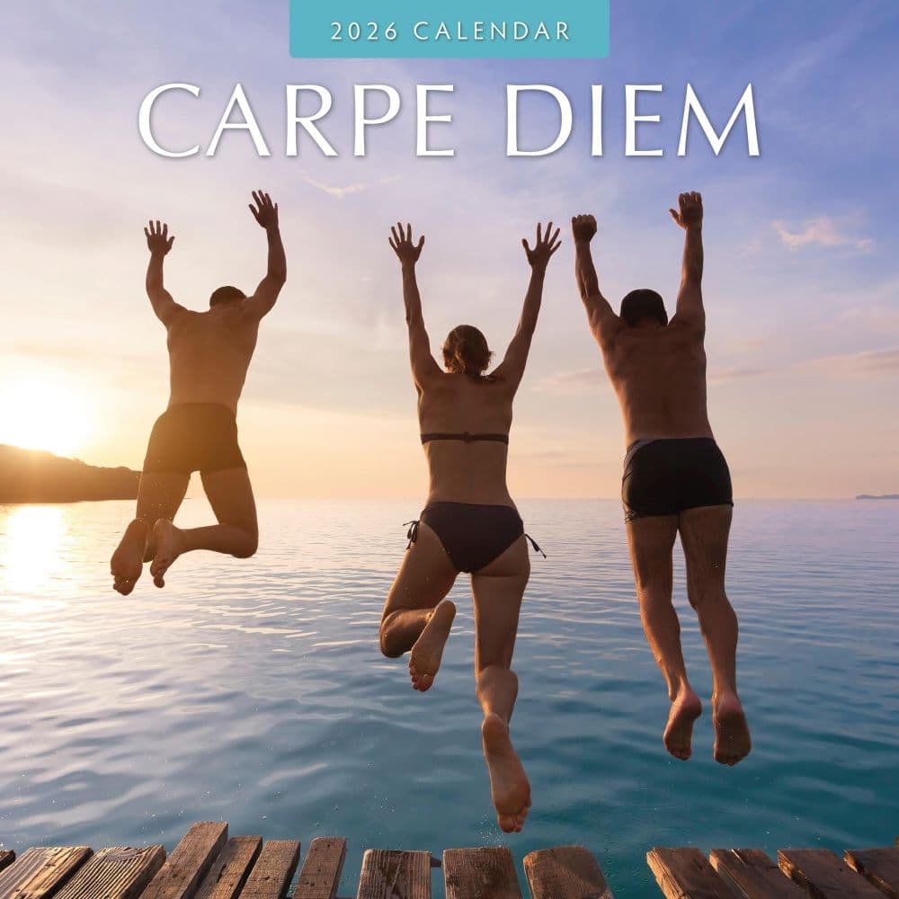 Carpe Diem 2026 Wall Calendar Main Product Image