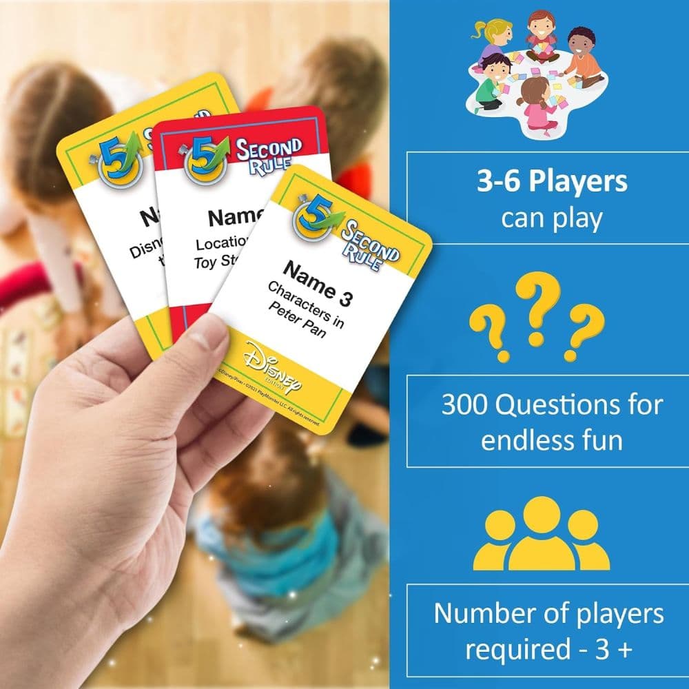 Disney 5 Second Rule Board Game Third Alternate Image