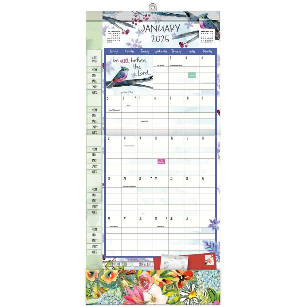 Multiple Blessings by Caroline Simas 2025 Plan It Wall Calendar Second Alternate Image width="1000" height="1000"