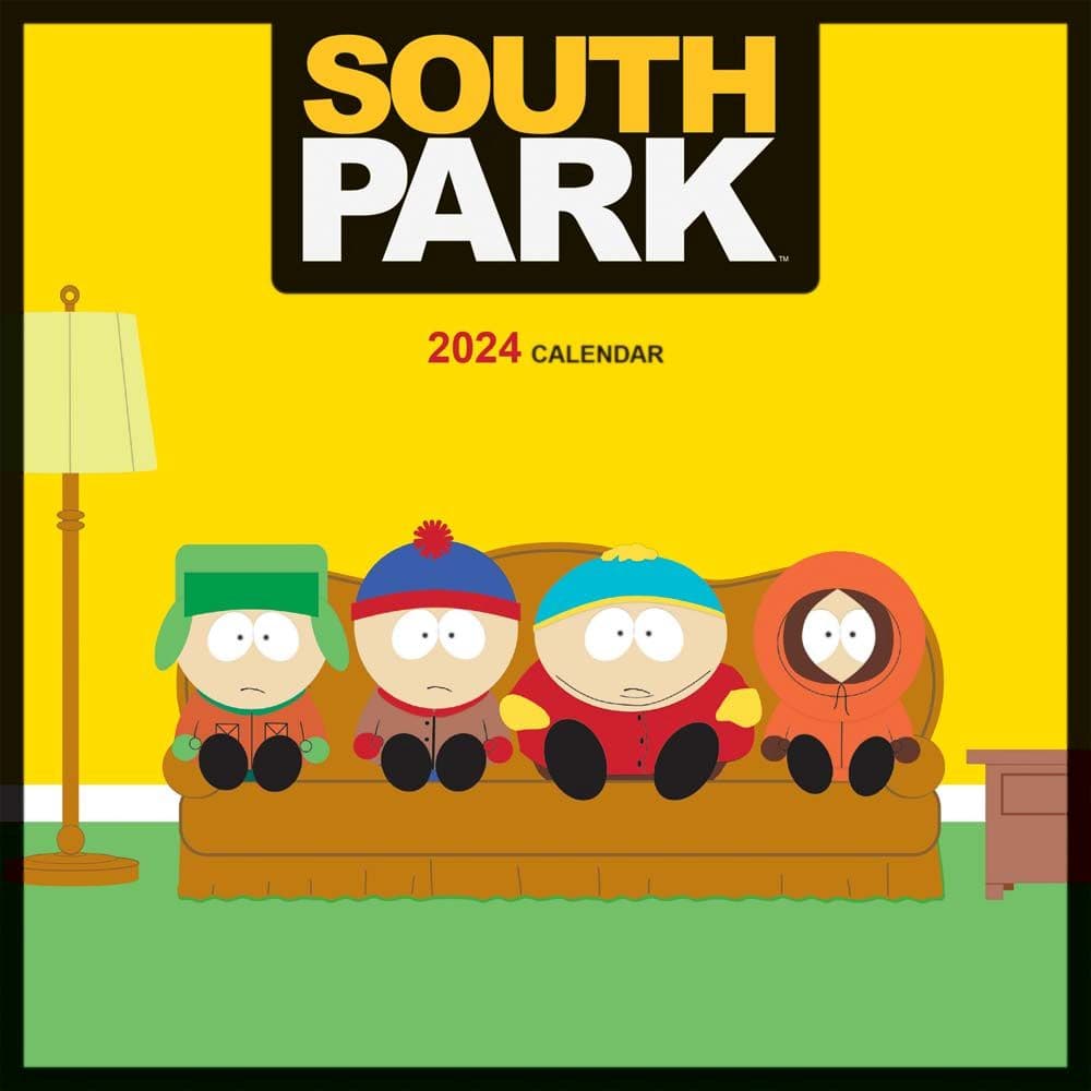 South Park 2024 Mini Wall Calendar Main Product Image width=&quot;1000&quot; height=&quot;1000&quot;