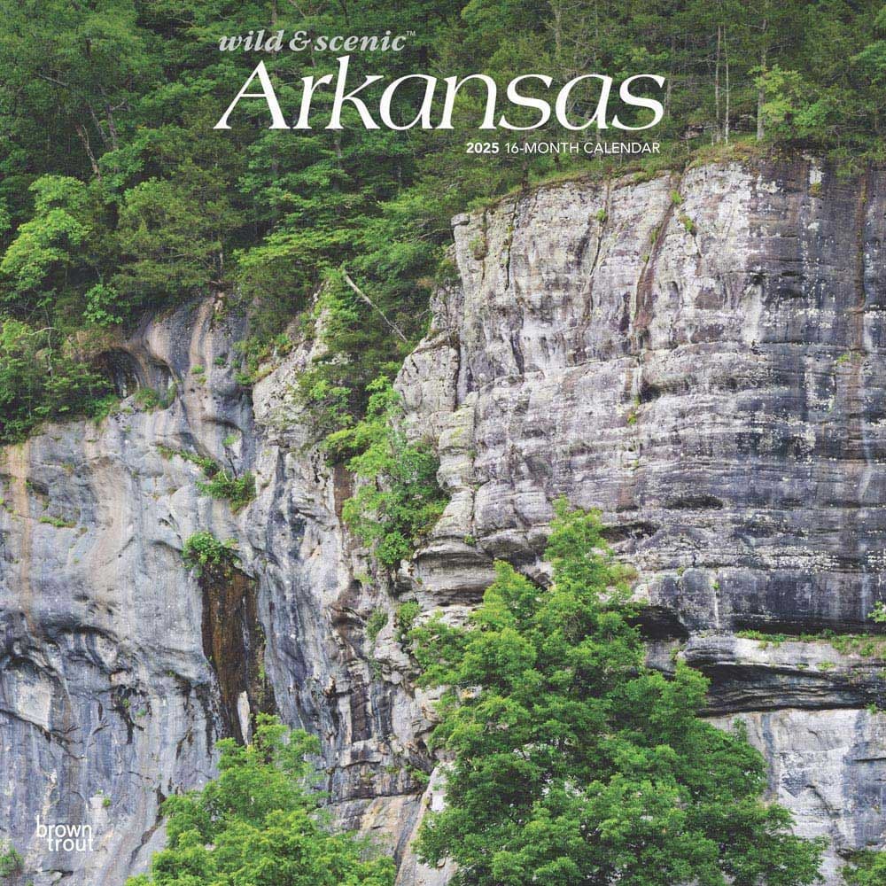 Arkansas Wild and Scenic 2025 Wall Calendar