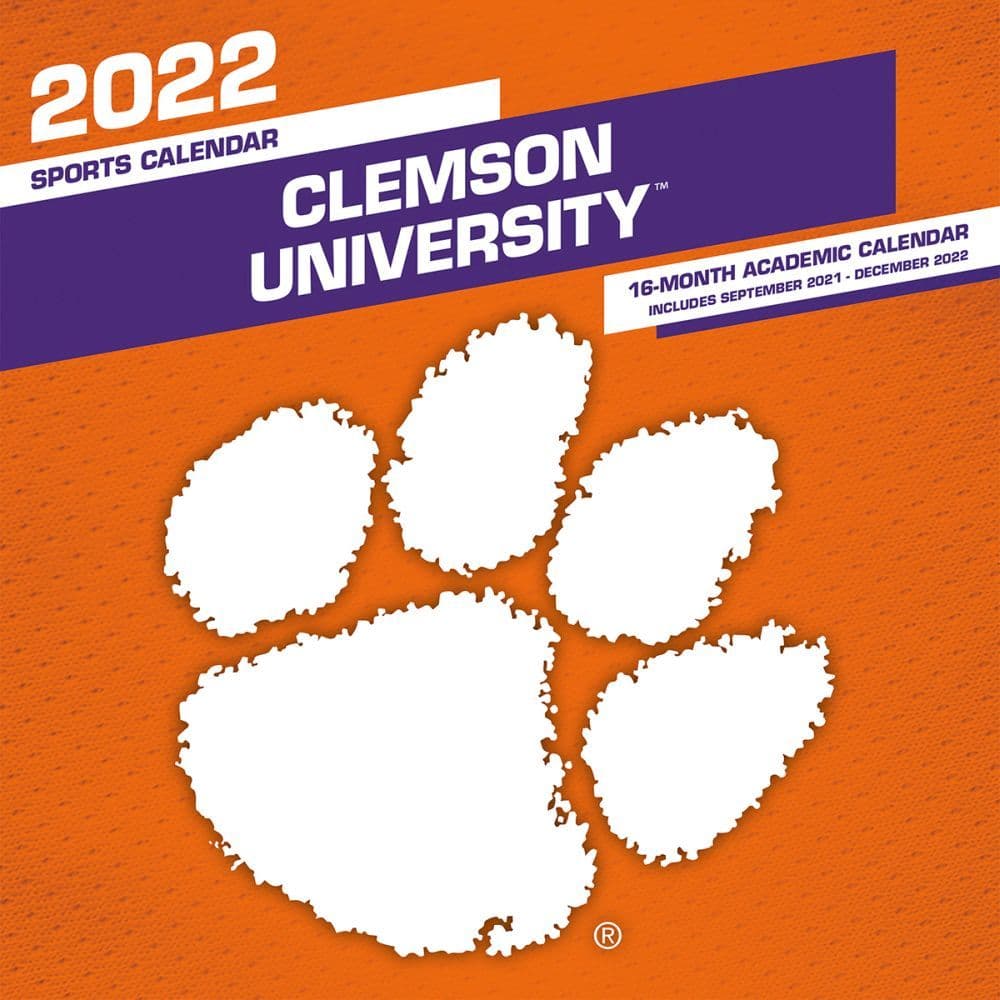 Clemson Tigers 2022 Wall Calendar - Calendars.com