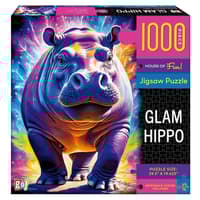 image Lococo Glam Hippo 1000 Piece Puzzle Main Product Image
