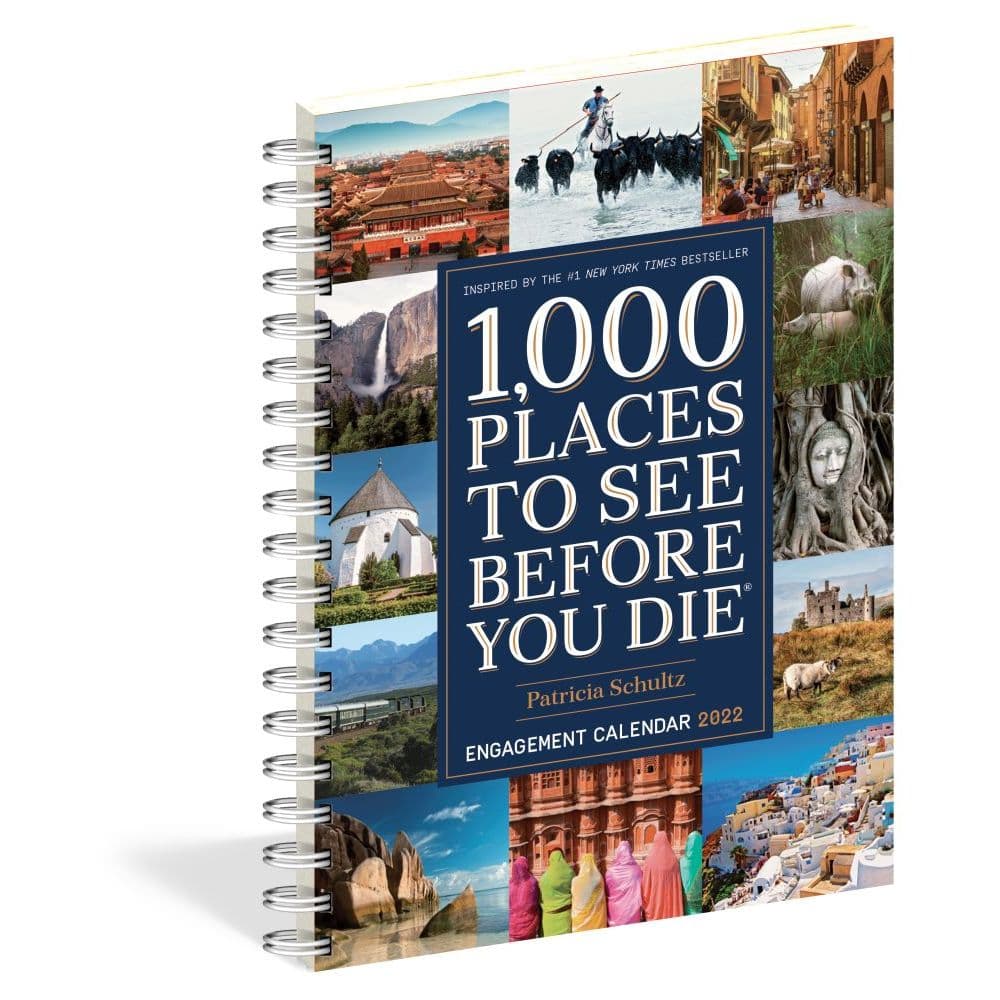 1000 Places to See Before You Die 2022 Engagement Calendar