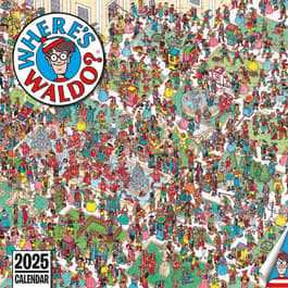 Where's Waldo 2025 Wall Calendar