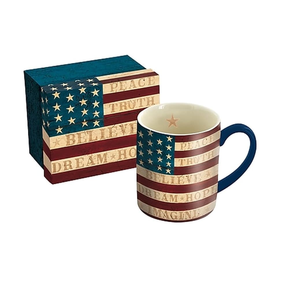 Colonial Flag 14 oz. Mug by Warren Kimble Main Image
