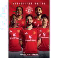 image Manchester United FC Poster 2026 Wall Calendar Main Product Image