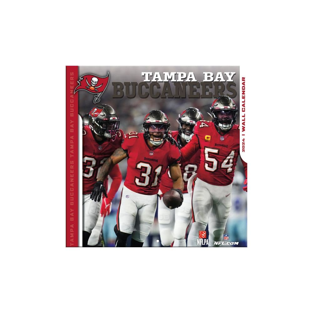 NFL Tampa Bay Buccaneers 2024 Mini Wall Calendar