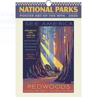 image National Parks Poster Art WPA 2026 Wall Calendar Main Image