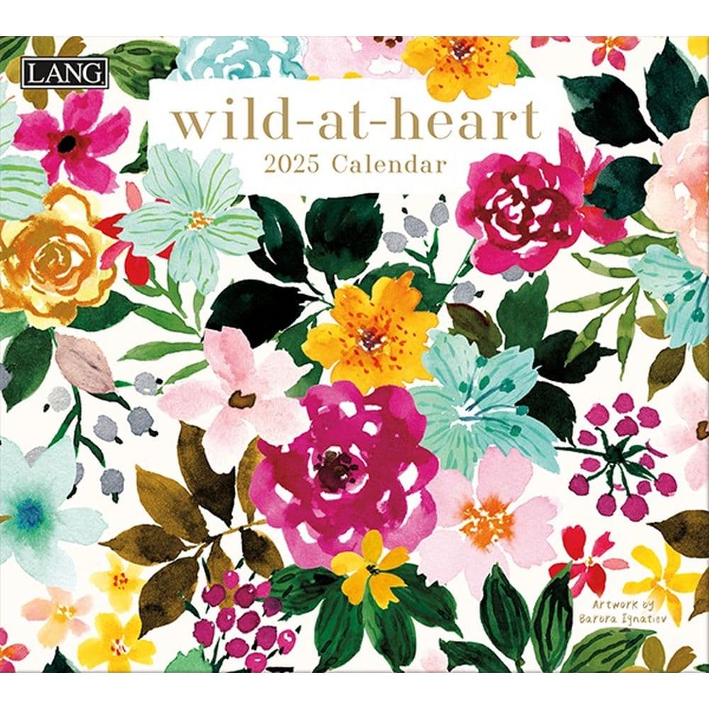 Wild at Heart by Barbra Ignatiev 2025 Wall Calendar Main Product Image width=&quot;1000&quot; height=&quot;1000&quot;