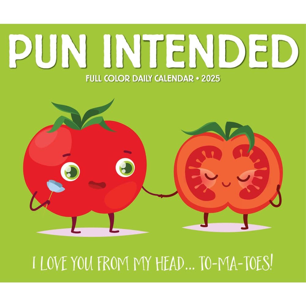 Pun Intended 2025 Desk Calendar - Calendars.com