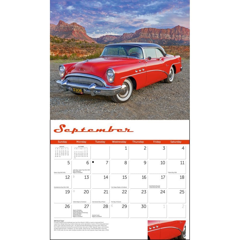 Classic Car Calendar 2023