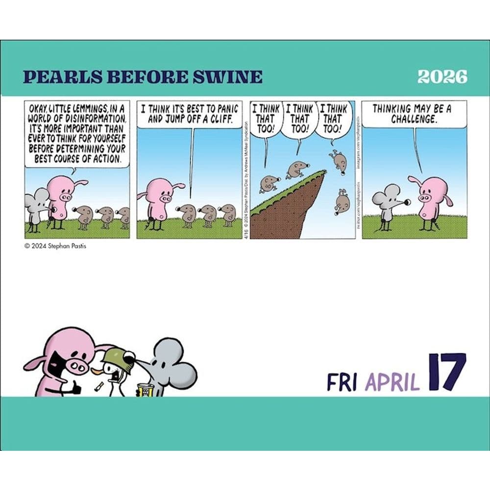 Pearls Before Swine 2026 Desk Calendar Second Alternate Image