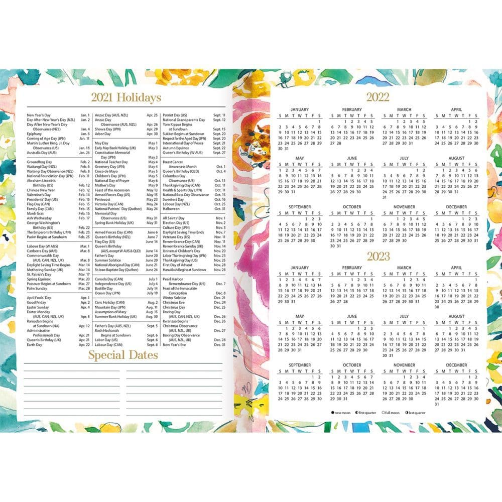 BRAND NEW WILD AT HEART 2021 POCKET PLANNER CALENDAR LANG ART 03188