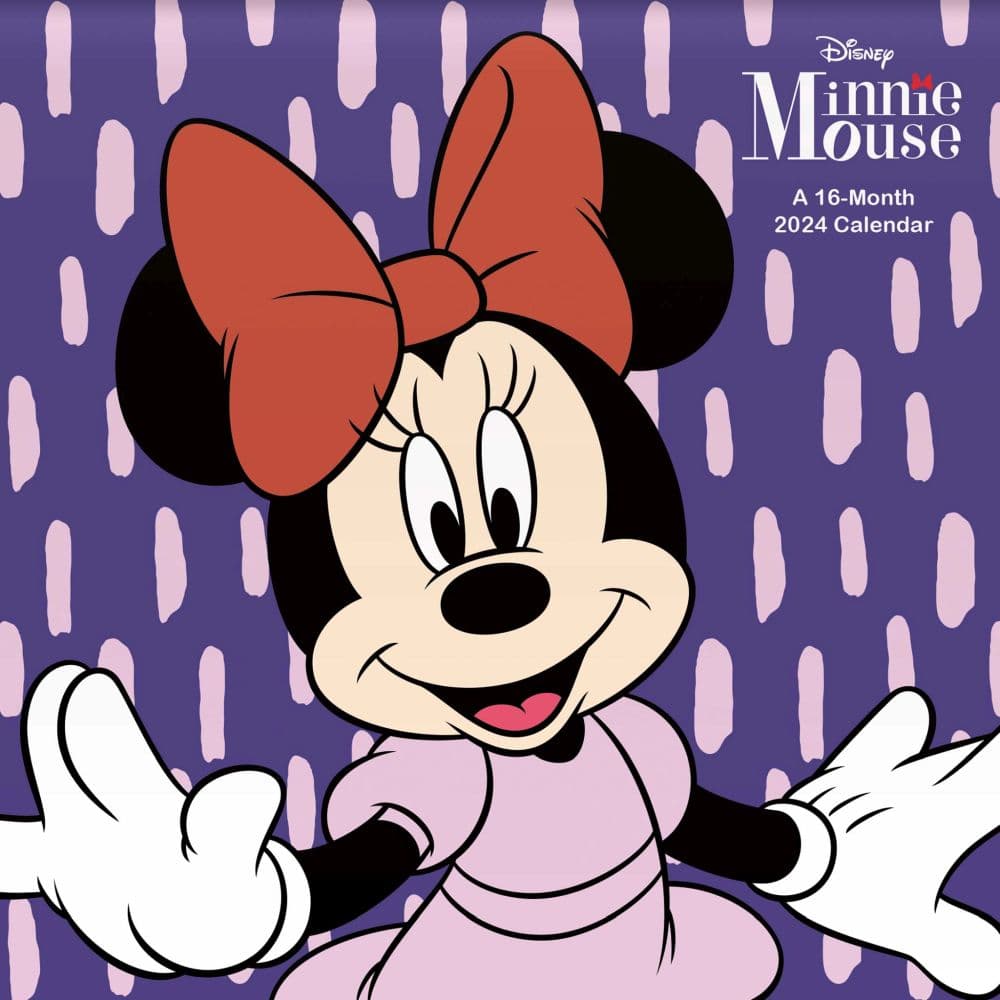 Minnie Mouse 2024 Mini Wall Calendar - Calendars.com